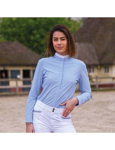 Carla Competition Shirt - Sky blue