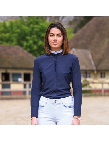 Carla Competition Shirt - Navy